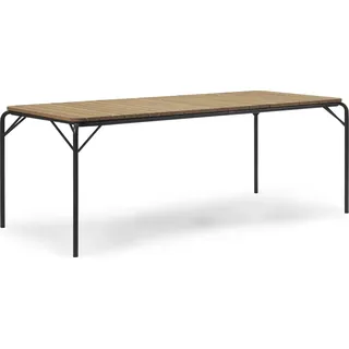 Normann Copenhagen Vig Gartentisch 200 x 90 x 76 cm schwarz