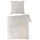 Mako-Satin champagner 135 x 200 cm + 80 x 80 cm