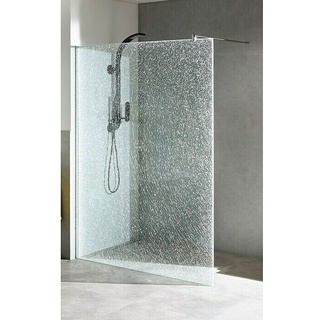 Camargue Duschwand Crash Glass S64  (95 x 200 cm, Beschichtet, Stärke: 12,8 mm)