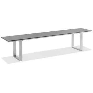 Niehoff Gartenbank 200 x 46 x 40 cm Grau