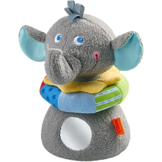 HABA Stapelfigur Elefant Eric 14 cm Mehrfarbig