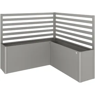 Biohort Rankgitter für Pflanzbeet Belvedere mit L-Form (2 Stück; für Gr. L100, L150, L200) Belvedere Gr. L200 (MINI, MIDI und MAXI) quarzgrau-metallic