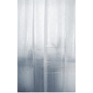 Peva Duschvorhang 3D Mosaik 120x220 cm inkl. Duschvorhangringe