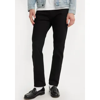 Levi's Tapered-fit-Jeans "502 TAPER", Herren, Gr. 34, Länge 30, schwarz (native cali), Denim/Jeans, Obermaterial: 99% Baumwolle, 1% Elasthan, tapered fit lang, Jeans, Topseller