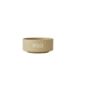 DESIGN LETTERS Snack Hygge Schale Beige