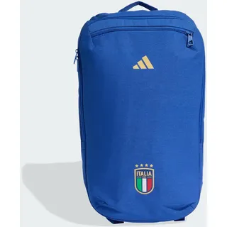 adidas Italien Fußball Rucksack Blau/Gelb