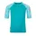 Haukland T Badeshirt Türkis/Blau 104