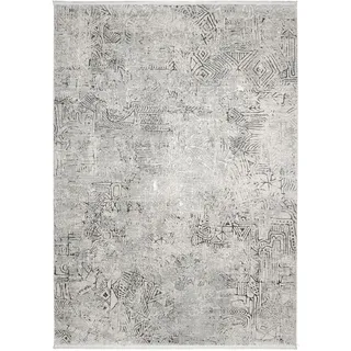 Musterring Vintage Teppich Stones 135 x 200 cm Polyester Grau