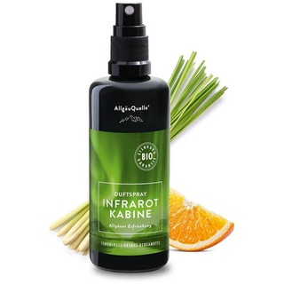 AllgäuQuelle Bio Raumduft Infrarotkabinen-Spray Erfrischung Saunaduft 100% ml