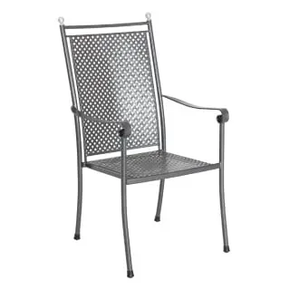 MWH Das Original Excelsior Stapelsessel 59 x 66 x 105 cm eisengrau