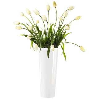 ASA SELECTION Dekovase Vase mono weiß 60 cm (Vase) weiß