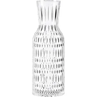 Nachtmann Karaffe, 1 Liter, Glaskaraffe, Elegante Wasserkaraffe oder Saftkaraffe aus Kristallglas mit Schliffdekor, Spülmaschinenfest, 105396