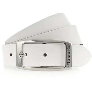 TAMARIS Gürtel Essential Classics Weiss Damen 30 mm