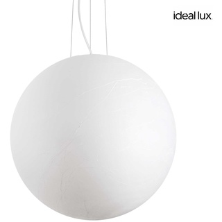 Ideal Lux Pendelleuchte CARTA, Einzelpendel, rund, Ø 600 mm, E27, höhenverstellbar, weiß IDEA-272139