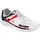 Handballschuhe weiß/rot/schwarz