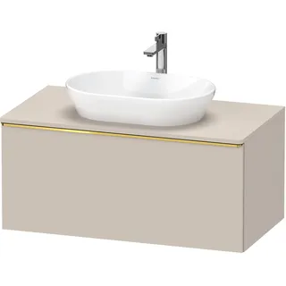 Duravit Waschtischunterschrank 1 Auszug 100 x 45,9 x 55 cm Taupe Matt