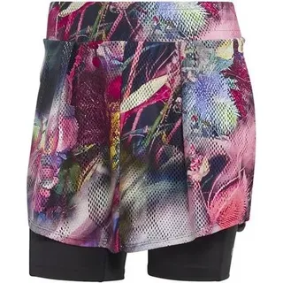 ADIDAS Damen Rock MEL SKIRT, Größe XS in Grau MULTCO/BLACK