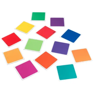 Teppichfliesen in Boomwhackers®-Farben
