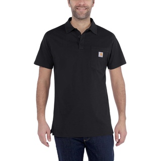 Carhartt® Poloshirt, schmutz- und schweißabweisend 103569 - black - L