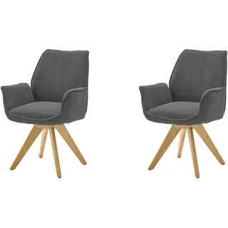 Musterring Esszimmerstuhl Tiama Cord schwarz 2er Set