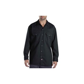 Dickies Long-Sleeve Work Shirt Herren-Hemd 574 - Black - schwarz - S