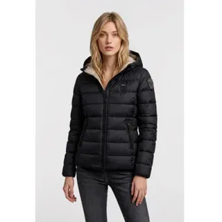 Blauer für Damen. 26WBLDC03037 Schwarze Steppjacke ?Charme? (XS), Lässig, Polyamid
