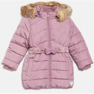 s.Oliver Wetterfester Steppmantel mit abnehmbarer Kapuze Pink 128