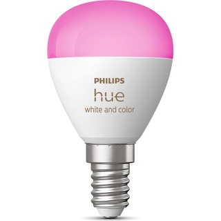 Philips Hue, Leuchtmittel, White & Color Ambiance Luster (E14, 5.10 W, 470 lm, 1 x, F)