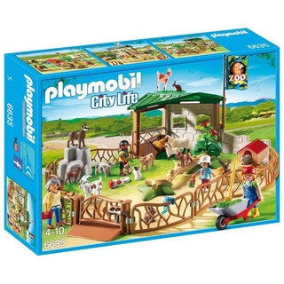 Playmobil® Spielwelt PLAYMOBIL® 6635 - City Life - Streichelzoo, 74 Teile bunt