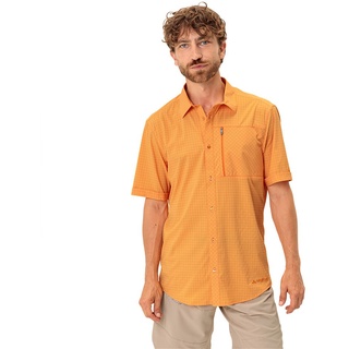 Vaude Seiland Iv Short Sleeve Shirt Orange XL Mann