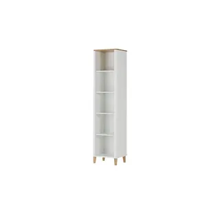 Paidi Kinderregal Lotte & Fynn 49,6 x 202,2 x 40,5 cm Eiche massiv weiß