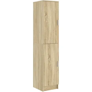 vidaXL Buffet-Schrank Sonoma Eiche Spanplatte mit Sonoma Eichen-Finish
