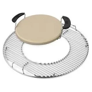 Crafted Pizzastein Gourmet Bbq System, Rund