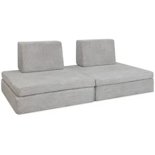 Ehrenkind Kindersofa Spielsofa Hellgrau