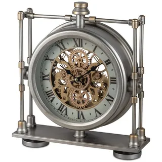 formano Standuhr Antiklook Uhr 31x35 cm – Vintage Wohnaccessoire mit klassischem Charme
