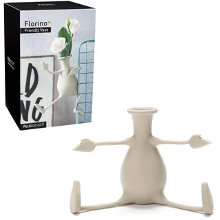 Florino – Die Freundliche Blumenvase in Stein – Kleine Blumenvasen & Moderne Deko für Ihr Zuhause – Einzigartiges Geschenk von Peleg Design