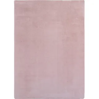 KADIMA DESIGN ISAR Kurzflorteppich 80 x 250 cm Rosa