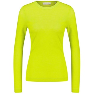 Rich & Royal T-Shirt Damen Langarmshirt ECOVERO RIB LONGSLEEVE (1-tlg) grün M