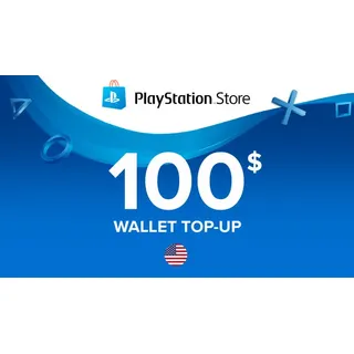 PlayStation Store Guthaben 100$