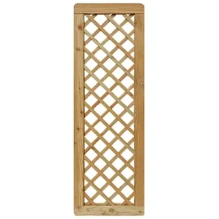 Massivzaun Privora Rankgitter 60x180cm Lärche natur