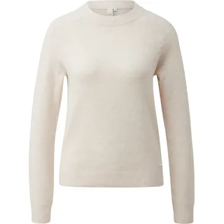 QS Longpullover Strickpullover Beige L