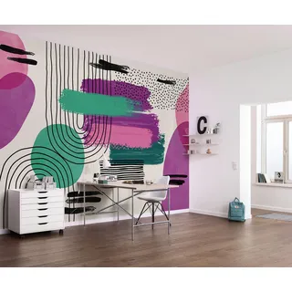 KOMAR Fototapete La Boum - Größe 350 x 250 cm