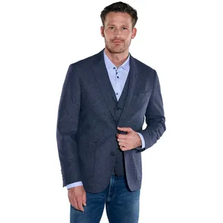 Engbers Sakko Herren Anzug-Sakko strukturiert, Saphirblau blau 58; XXXL