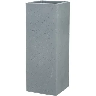 Scheurich Pflanzgefäß C-Cube 26 x 26 x 70 cm stony grey