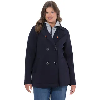 laurasøn Caban-Jacke schwarz XL
