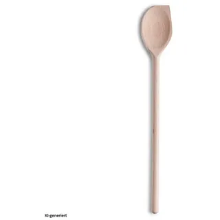 Zeller Present Kochlöffel Spitzkochlöffel Buche, Rührlöffel Holzlöffel Kochbesteck beige