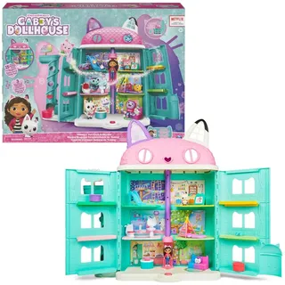 gabby"s dollhouse' Puppenhaus Gabby's Dollhouse Großes Haus türkis/mehrfarbig