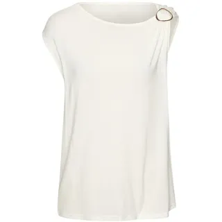 VIVANCE Kurzarmshirt Beige 40/42