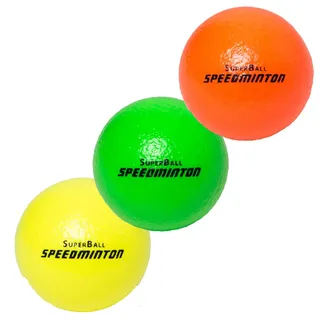 Speedminton® Superball 3er Pack, Ø 9cm