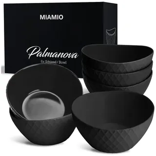 MiaMio Palmanova 6-tlg. Schwarz